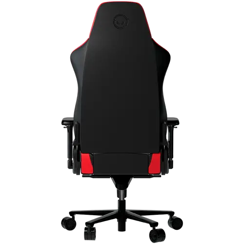 LORGAR Base 311, Gaming chair, PU eco-leather, 1.8 mm metal frame, multiblock mechanism, 4D armrests, 5 Star aluminium base, Class-4 gas lift, 75mm PU casters, Black + red - image 3