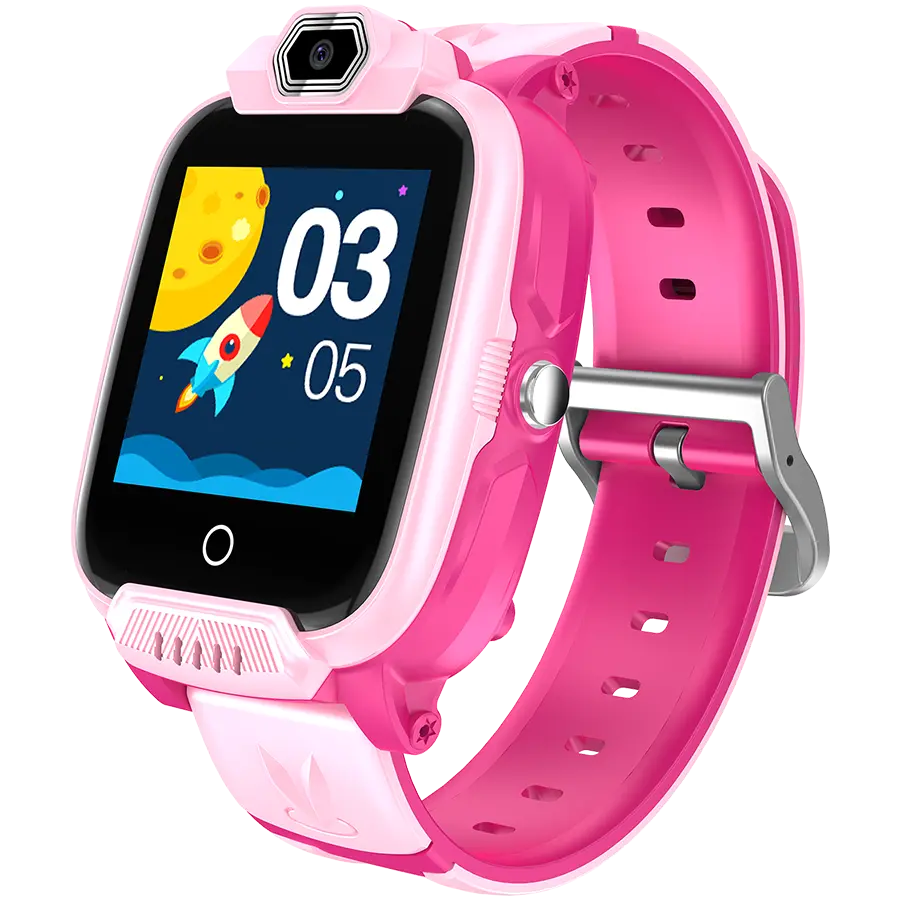CANYON kids watch Jondy KW-44 4G Camera GPS Music Pink