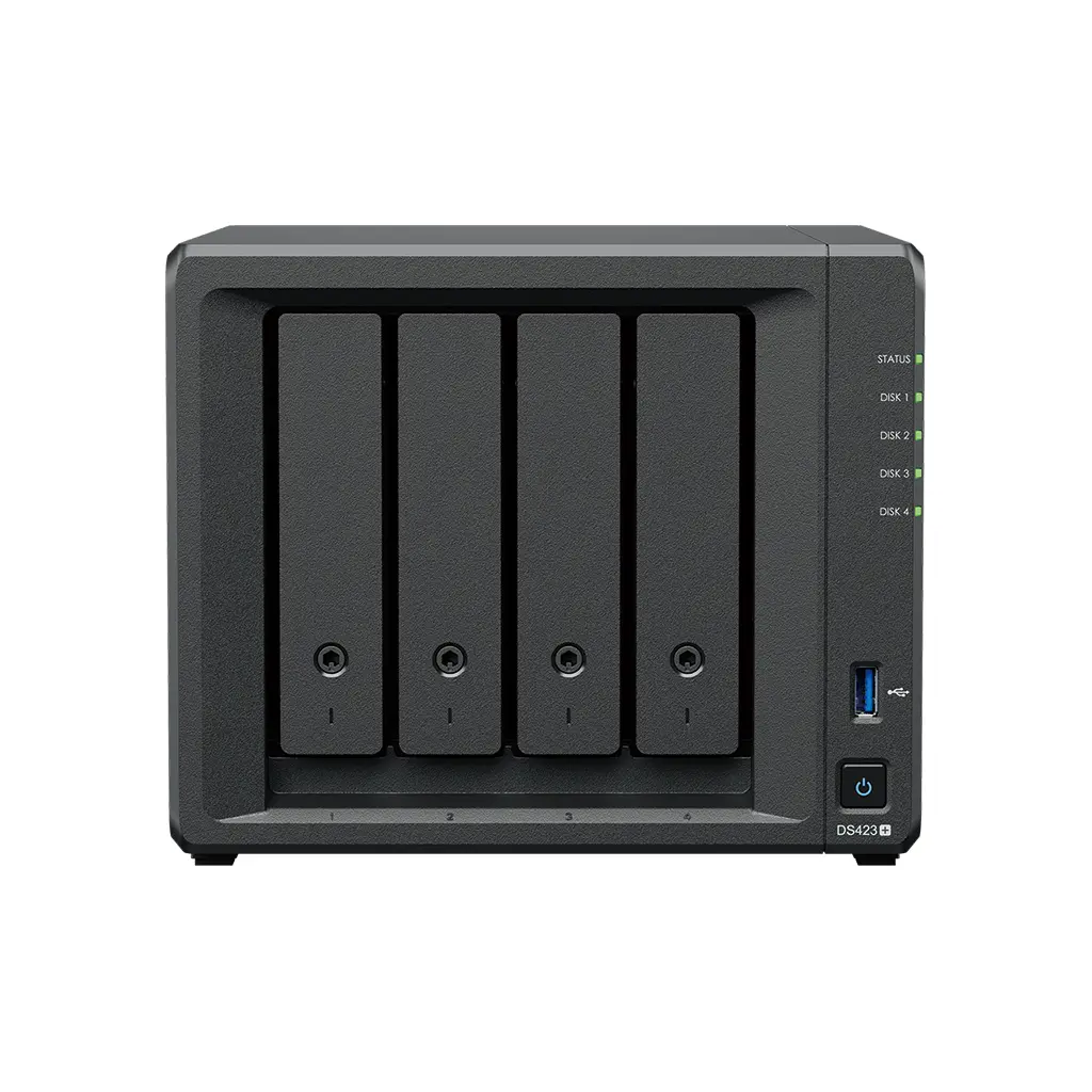 Мрежов сторидж Synology NAS DS423+, за 4 диска, Intel Celeron J4125, .2GB DDR4 - image 4