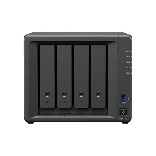 Мрежов сторидж Synology NAS DS423+, за 4 диска, Intel Celeron J4125, .2GB DDR4 - image 4