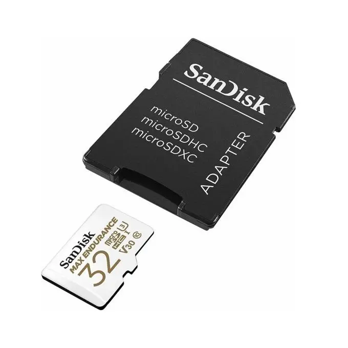 Карта памет SANDISK MAX Endurance micro SDHC, SD Адаптер, 32GB - image 1