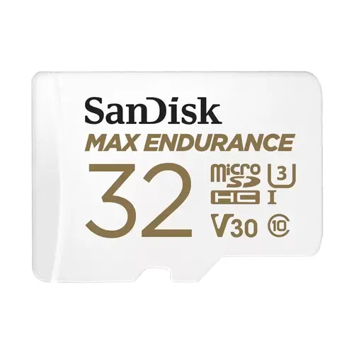 Card de memorie SANDISK MAX Endurance micro SDHC, adaptor SD, 32GB - 1