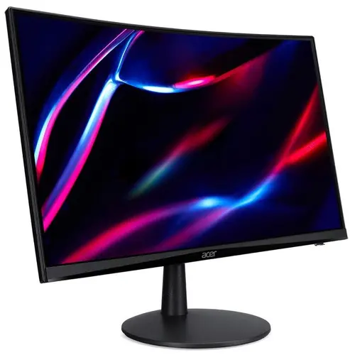 Монитор, Acer Nitro ED240QS3bmiipx, 23.6" Curved 1500R, VA, Anti-Glare, FHD 1920x1080, ZeroFrame, FreeSync Premium, 180Hz, 1ms, 100M:1, 250 cd/m2, 1xDP, 2xHDMI, HDR ready, Speakers 2Wx2, Audio in/out, VESA, Tilt, Acer Display Widget, Black + Acer Nitro ED240QS3bm - image 1