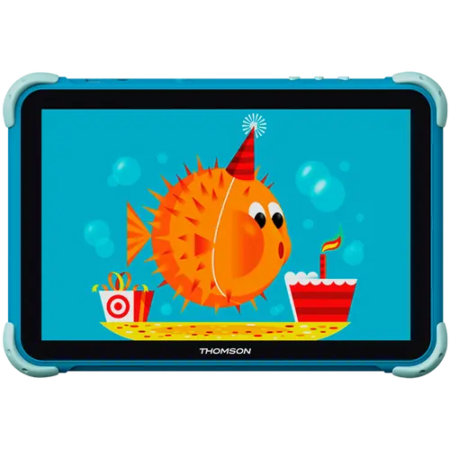 THOMSON TEO10-KID WiFi, 10.1-inch (1280X800) HD display, Quad Core MTK8168, 2 GB RAM, 32 GB ROM, 1xMicroSD, 1xUSB TypeC, 0.3MP front camera, 2.0MP rear camera, WiFi AC, BT 5.0, 5000mAh 3.7V battery, Plastic/Blue, Android 13 - image 1