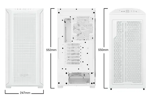 be quiet! кутия Case EATX - Shadow Base 800 FX White - image 1