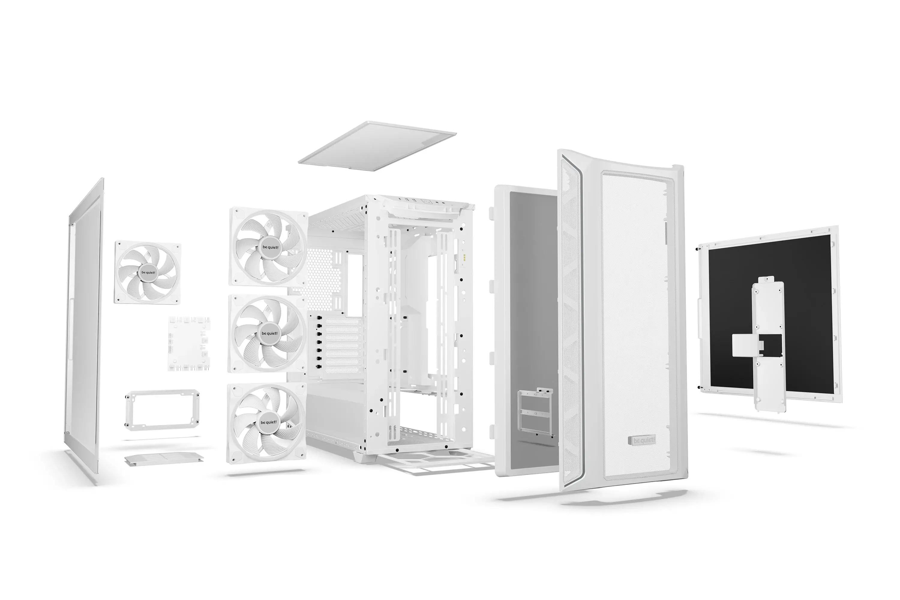 be quiet! кутия Case EATX - Shadow Base 800 FX White - image 3