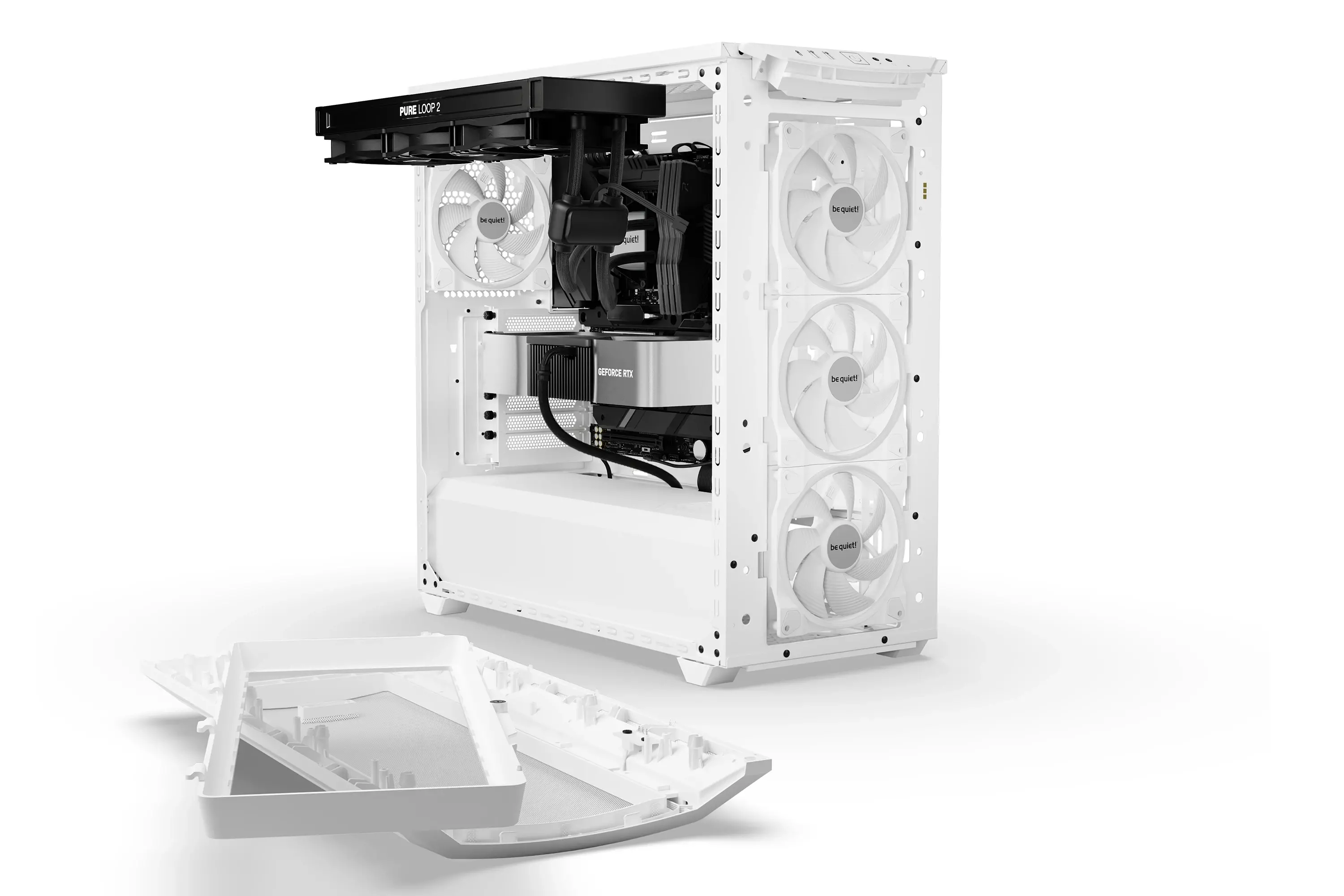 be quiet! кутия Case EATX - Shadow Base 800 FX White - image 7