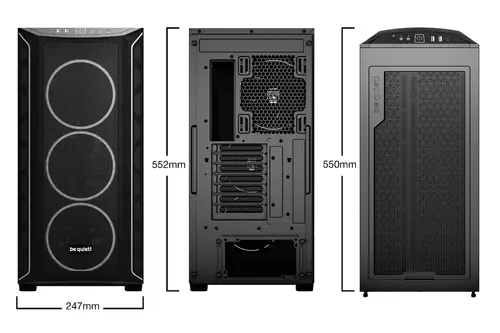 be quiet! carcasă Case EATX - Shadow Base 800 FX Black - 2