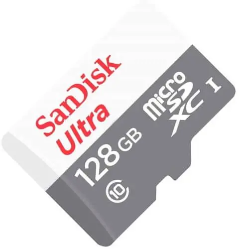 Карта памет SANDISK Ultra microSDXC UHS-I, 128GB, Class 10, 100Mb/s - image 1