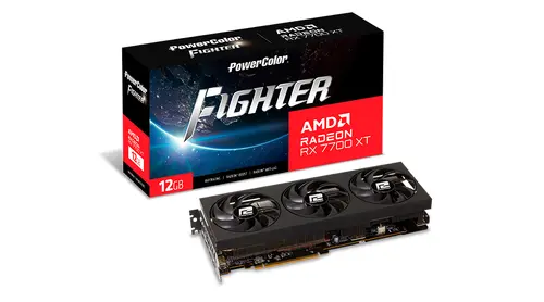 Видео карта POWERCOLOR RX 7700 XT Fighter 12GB GDDR6 - image 4