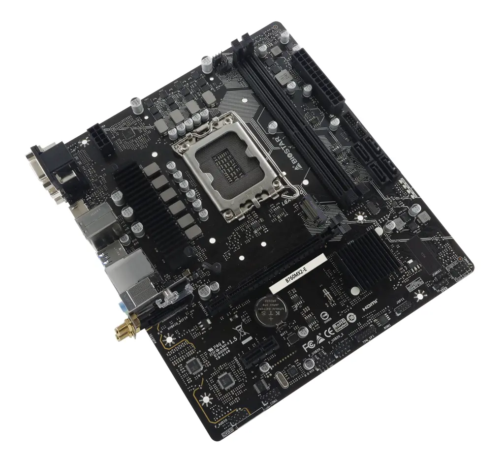 Дънна платка BIOSTAR B760MX2-E DDR5 - image 1