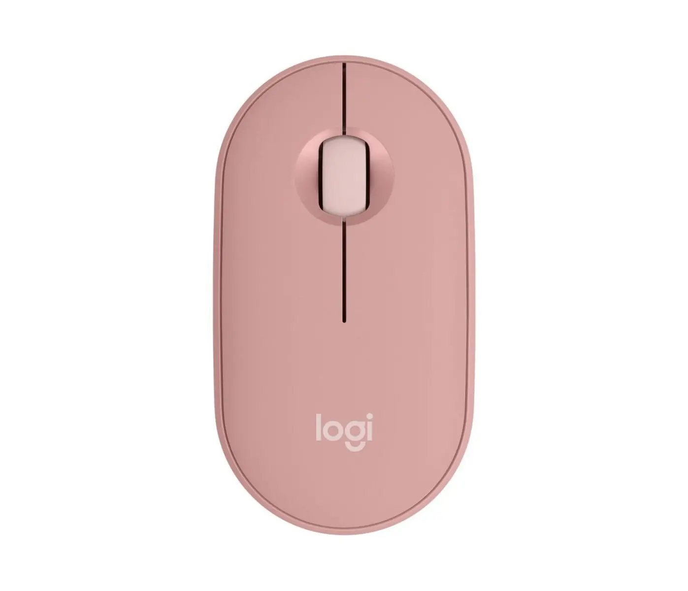 Мишка, Logitech Pebble Mouse 2 M350s - TONAL ROSE - BT - N/A - EMEA-808 - DONGLELESS