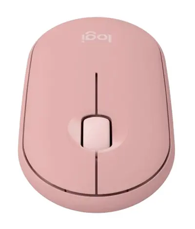Мишка, Logitech Pebble Mouse 2 M350s - TONAL ROSE - BT - N/A - EMEA-808 - DONGLELESS - image 2