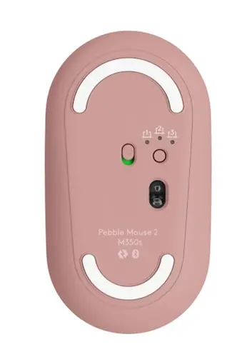 Мишка, Logitech Pebble Mouse 2 M350s - TONAL ROSE - BT - N/A - EMEA-808 - DONGLELESS - image 3