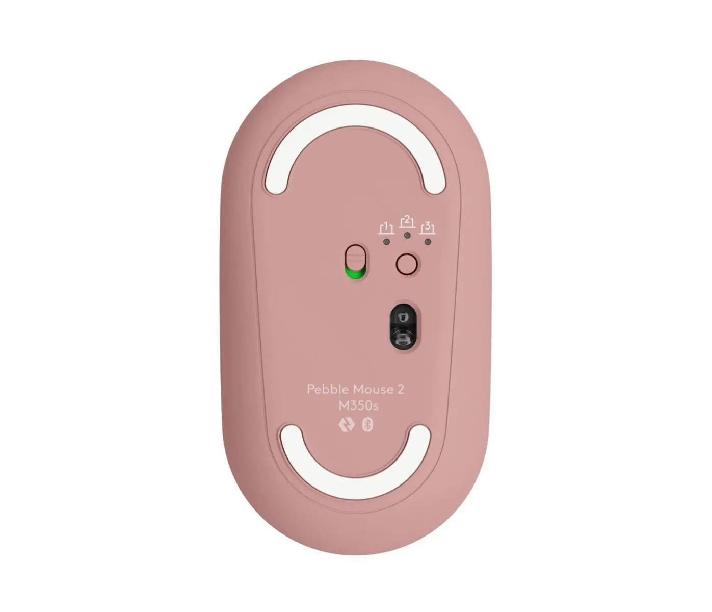 Мишка, Logitech Pebble Mouse 2 M350s - TONAL ROSE - BT - N/A - EMEA-808 - DONGLELESS - image 4