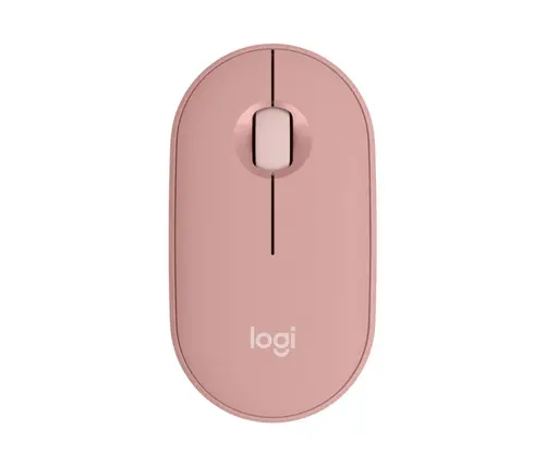 Mouse, Logitech Pebble Mouse 2 M350s - TONAL ROSE - BT - N/A - EMEA-808 - DONGLELESS - 1