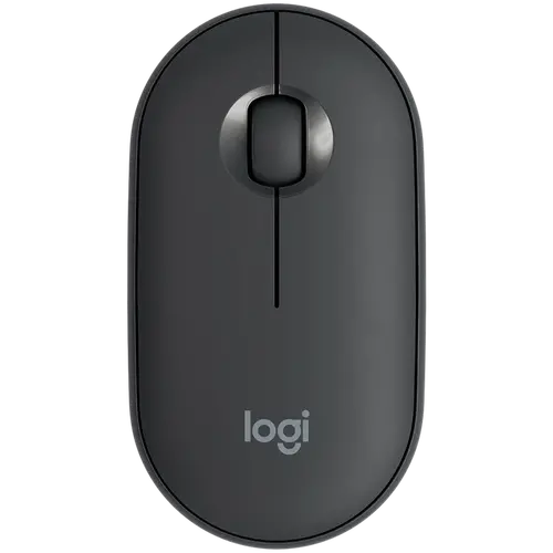 Мишка, Logitech Pebble Mouse 2 M350s - TONAL GRAPHITE - BT - N/A - EMEA-808 - DONGLELESS