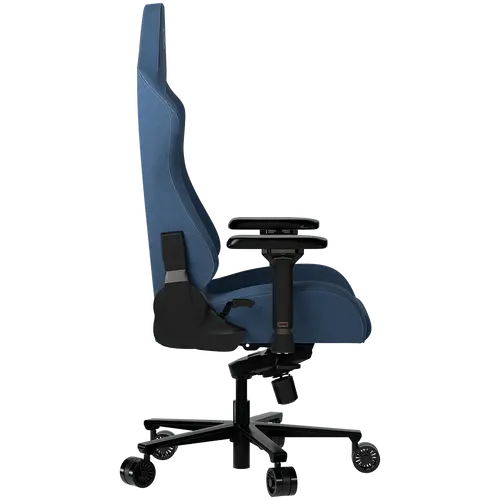 LORGAR Ace 422, Gaming chair, Anti-stain durable fabric, 1.8 mm metal frame, multiblock mechanism, 4D armrests, 5 Star aluminium base, Class-4 gas lift, 75mm PU casters, Blue - image 2
