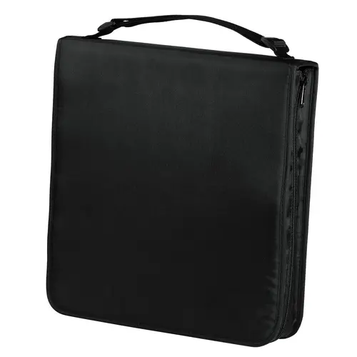 Clasor pentru 160 CD/DVD/Blu-ray HAMA, Negru - 1