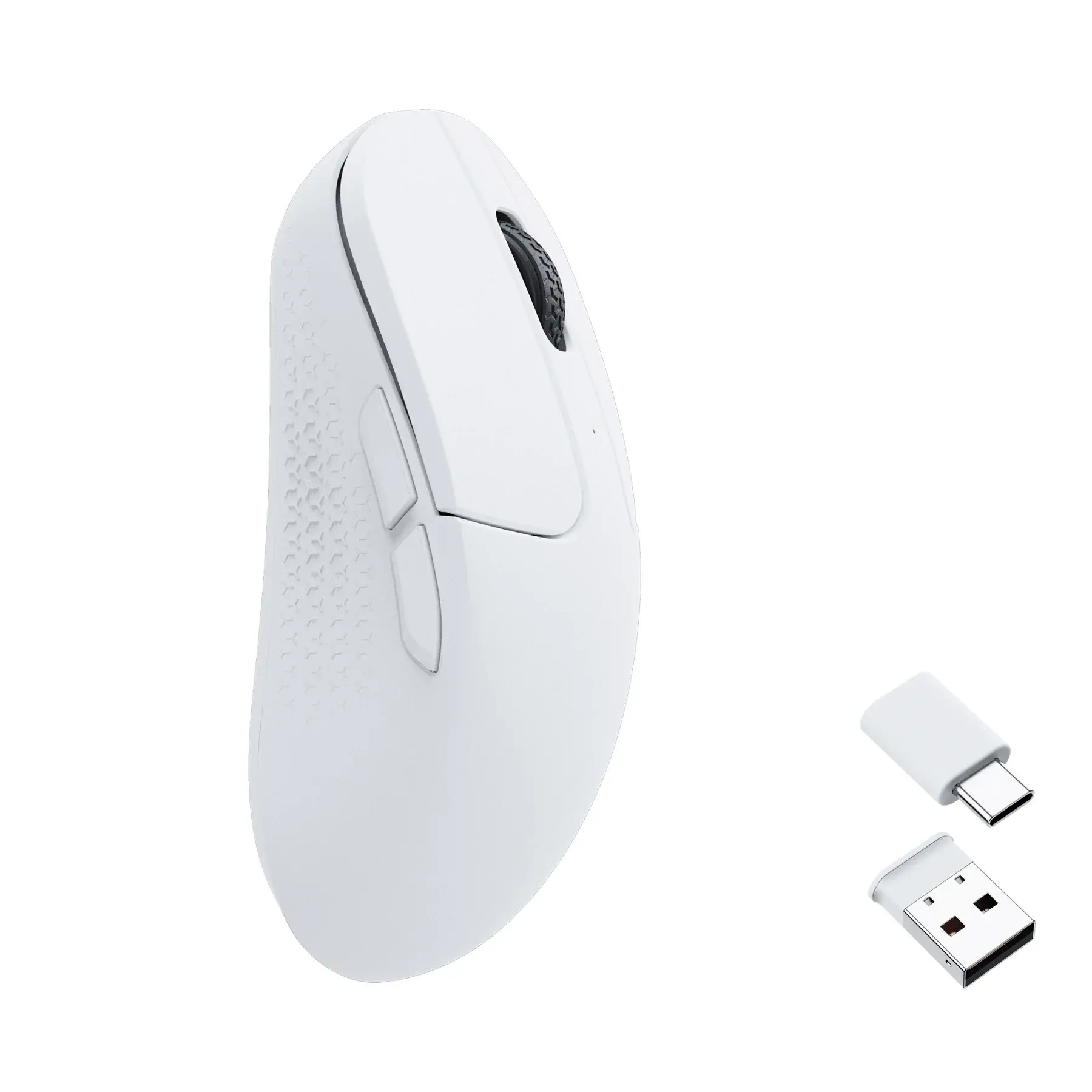 Геймърска Безжична мишка Keychron M3 Mini 1000Hz, Matte White - image 1
