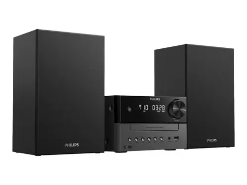 PHILIPS Микро музикална система Bluetooth 18 W USB порт за зареждане CD MP3-CD USB DAB+ FM - image 2