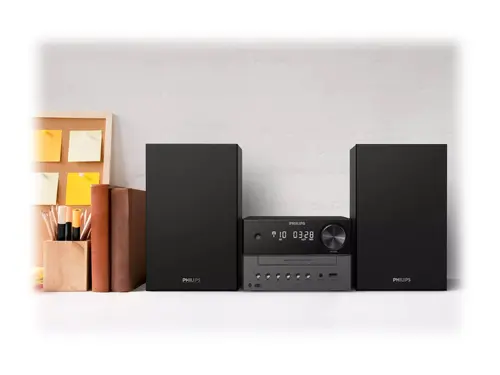 PHILIPS Микро музикална система Bluetooth 18 W USB порт за зареждане CD MP3-CD USB DAB+ FM - image 3