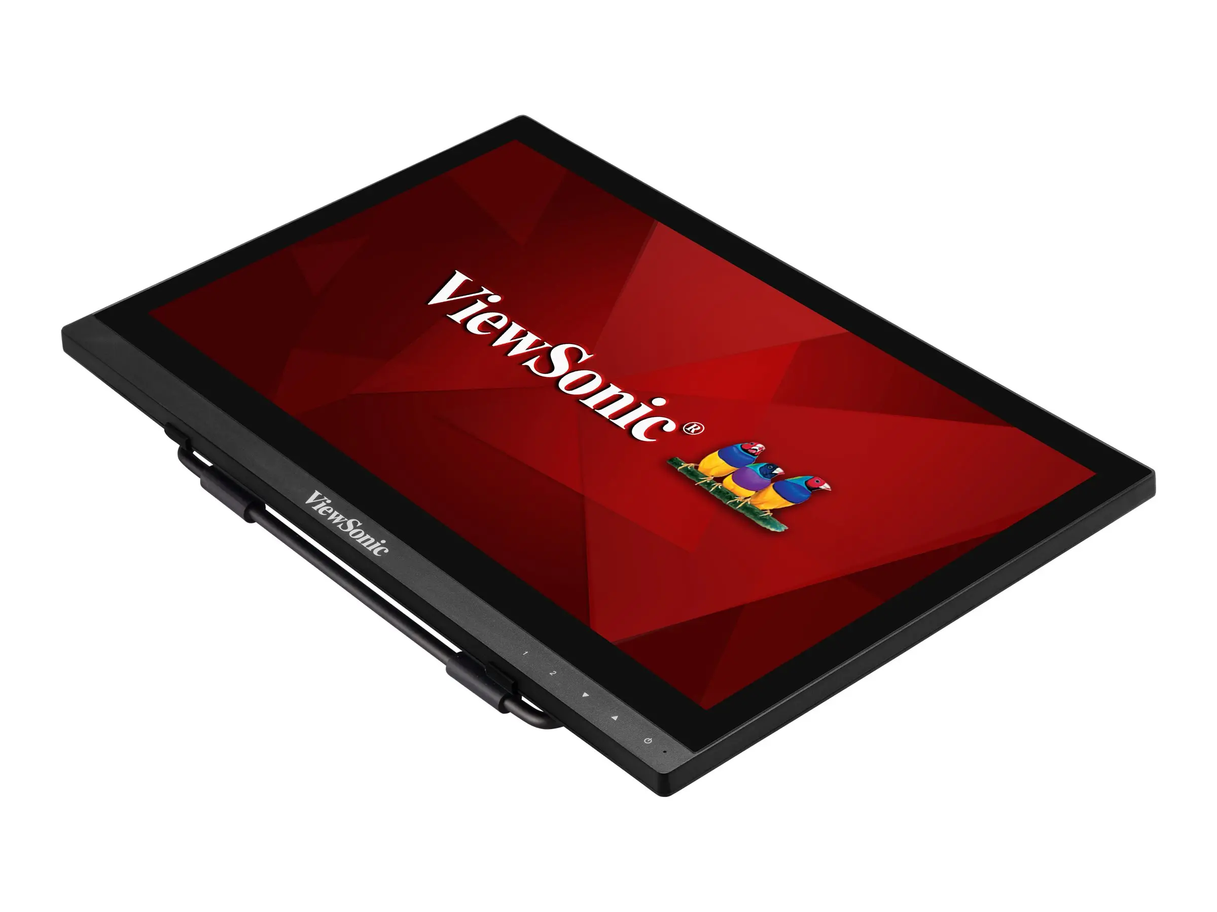 VIEWSONIC TD1630-3 16inch 1366x768 οθόνη αφής 10 σημείων 190nits VGA HDMI ηχεία τύπου βάσης βιβλίου - image 2