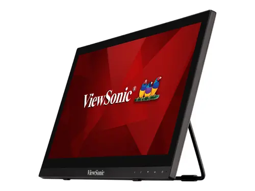 VIEWSONIC TD1630-3 16inch 1366x768 10-point Multitouch 190nits VGA HDMI speakers bookstand style - image 3