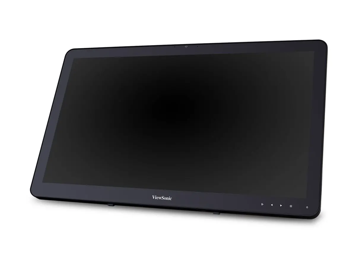 VIEWSONIC TD2430 24inch FHD 1920x1080 VA 10-Point Multitouch 200nits VGA HDMI DisplayPort 2xUSB speakers bookstand style - image 3