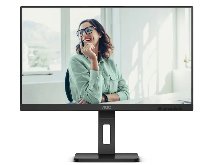 Οθόνη, AOC 24P3CV, 23.8" IPS WLED, 1920x1080@75Hz, 4ms GtG, 300cd m/2, 1000:1, 50M:1 DCR, Adaptive Sync, FlickerFree, Low Blue Light, 2Wx2, Tilt