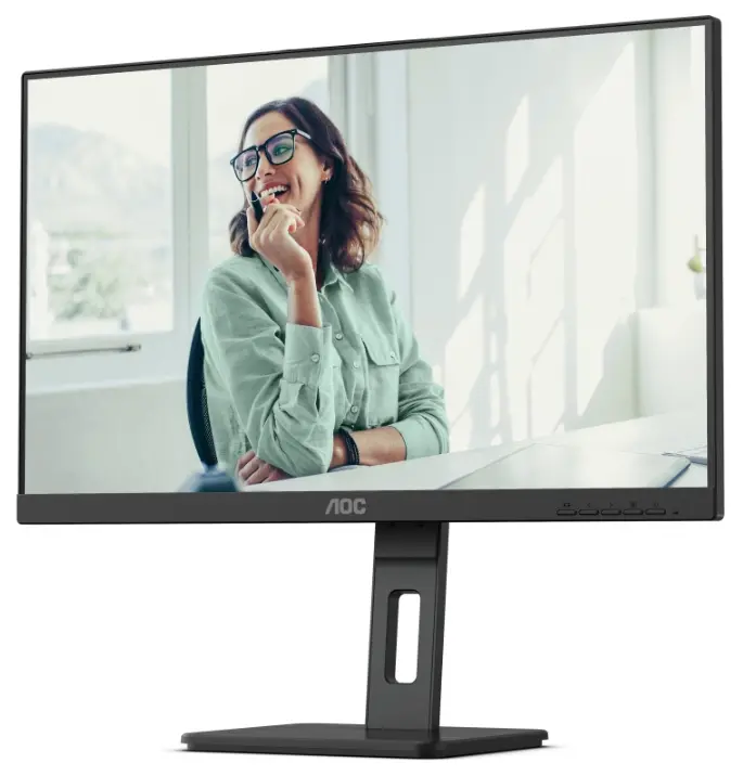 Οθόνη, AOC 24P3CV, 23.8" IPS WLED, 1920x1080@75Hz, 4ms GtG, 300cd m/2, 1000:1, 50M:1 DCR, Adaptive Sync, FlickerFree, Low Blue Light, 2Wx2, Tilt - image 2