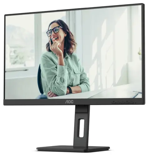 Monitor, AOC 24P3CV, 23.8" IPS WLED, 1920x1080@75Hz, 4ms GtG, 300cd m/2, 1000:1, 50M:1 DCR, Adaptive Sync, FlickerFree, Low Blue Light, 2Wx2, Tilt - 3