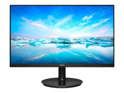 Монитор, Philips 221V8, 21.5" VA WLED, 1920x1080@75Hz, 4ms GtG, 250cd m/2, 3000:1, Mega Infinity DCR, Adaptive Sync, FlickerFree, Low Blue Mode, Tilt, D-SUB, HDMI