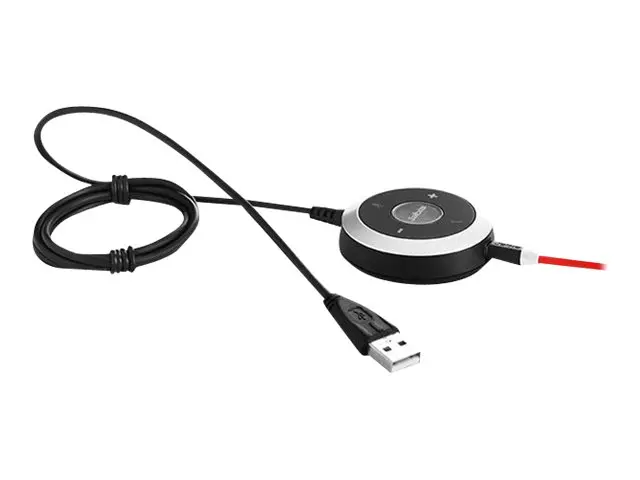 Слушалки с микрофон Jabra EVOLVE 40 MS Duo, Noise Cancelling, Microphone, 3,5 mm & USB - image 5