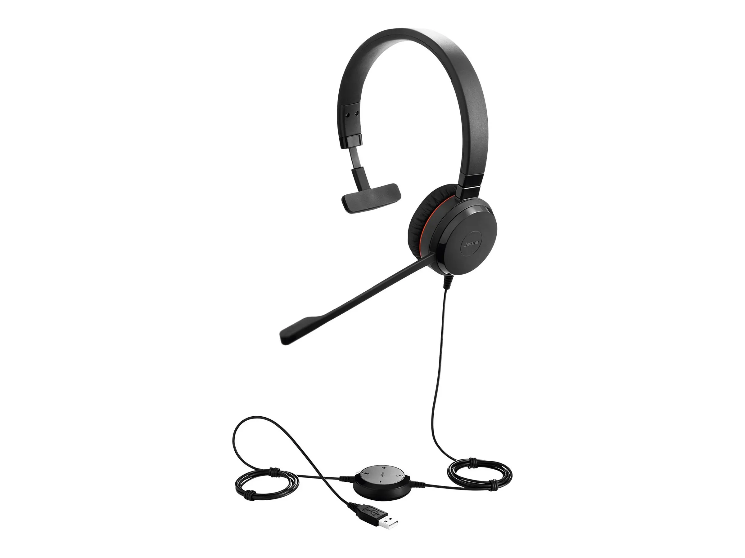 JABRA Evolve 30 II UC Mono Headset on-ear wired 3.5 mm jack - image 7