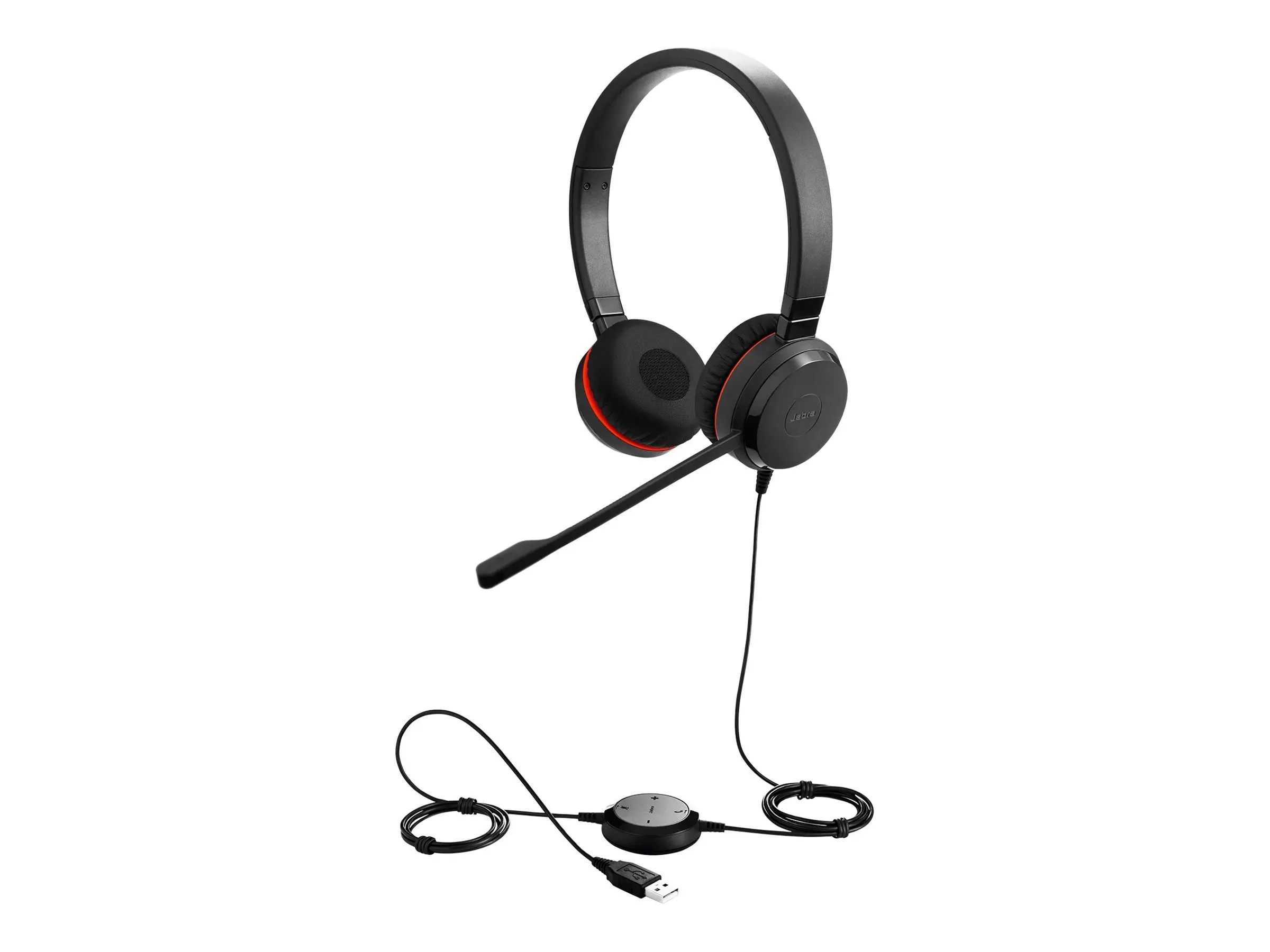 JABRA Evolve 30 II UC stereo Headset on-ear wired 3.5 mm jack - image 10