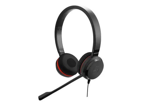 JABRA Evolve 20SE MS stereo Special Edition headset on-ear wired USB Certified for Skype for Business - image 1
