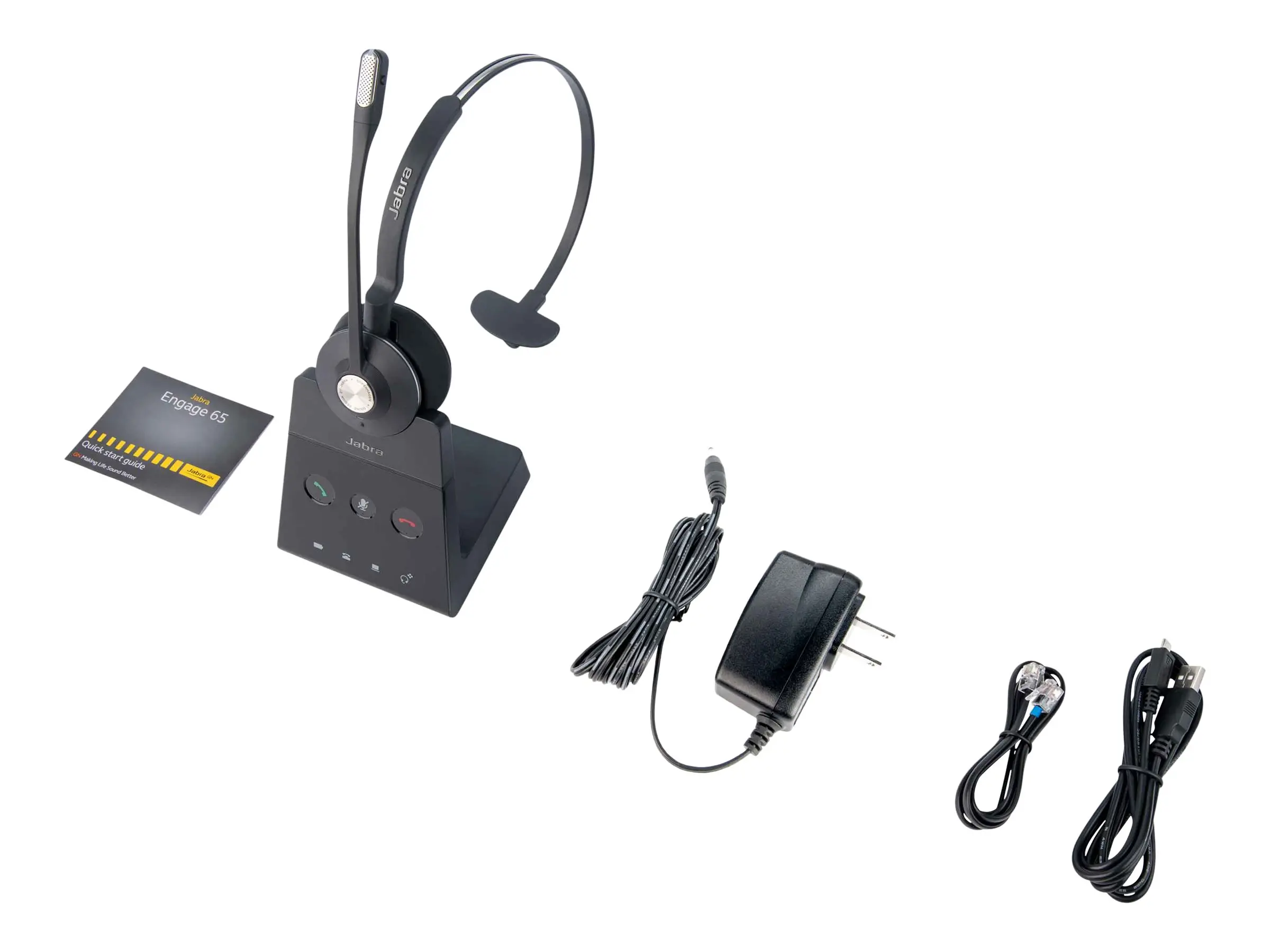 JABRA Engage 65 Mono Headset on-ear DECT wireless for Engage 55 Mono - image 2