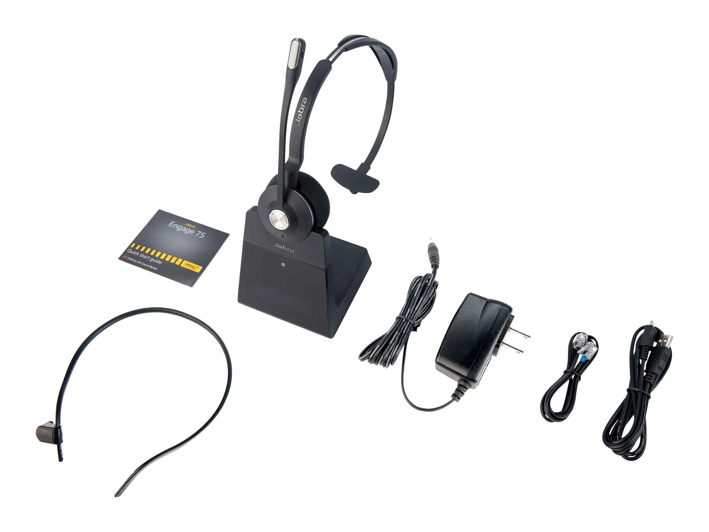 JABRA Engage 75 Mono Headset on-ear DECT wireless NFC - image 1