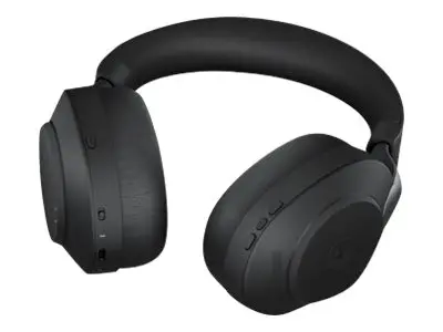 JABRA Evolve2 85 MS Stereo Headset full size Bluetooth wireless wired active noise cancelling 3.5 mm noise isolating black MS Te - image 2
