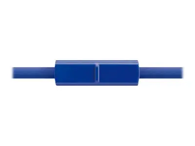 Panasonic олекотени стерео слушалки с наушници, микрофон, сини - image 2