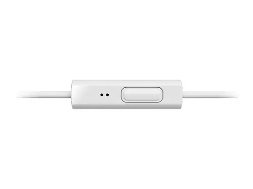 PANASONIC слушалки с микрофон за поставяне в ушите бели - image 1