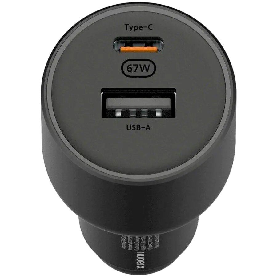XIAOMI 67W Car Charger USB A + Type C - image 1