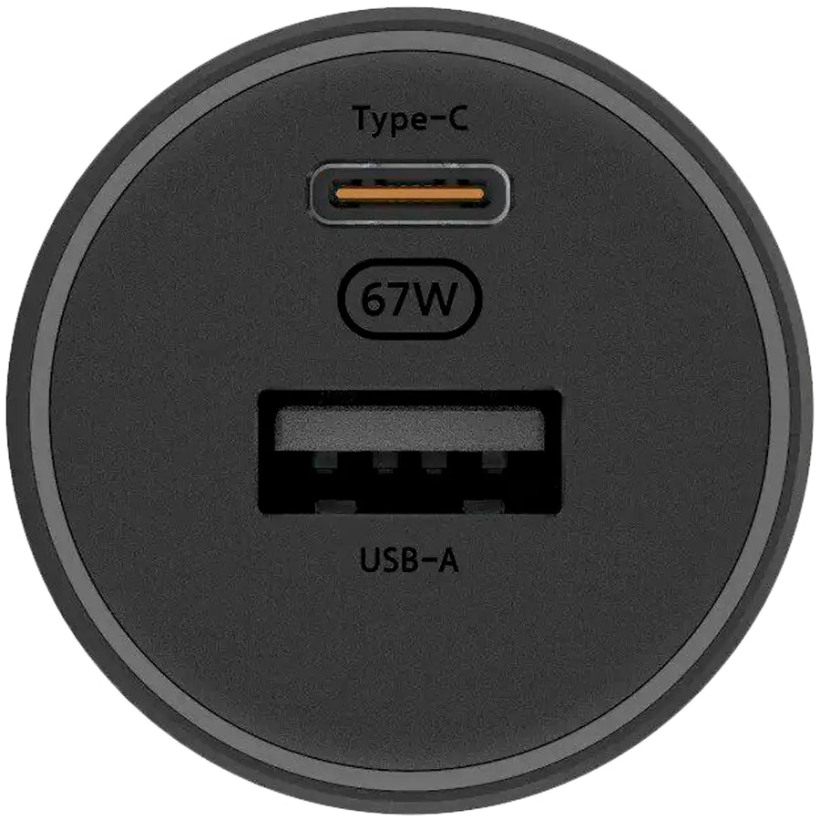 XIAOMI 67W Car Charger USB A + Type C - image 2