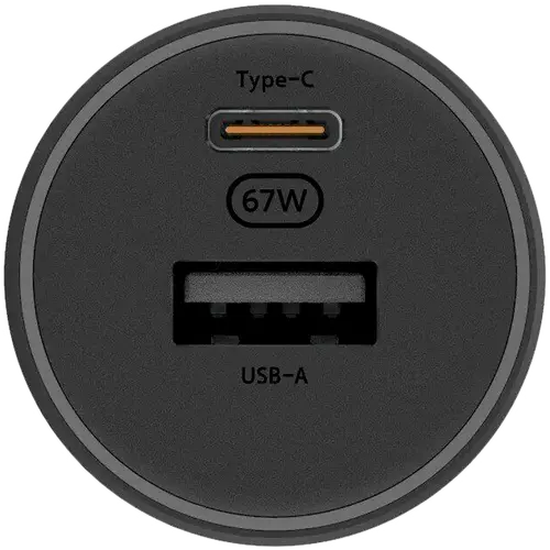 XIAOMI 67W Car Charger USB A + Type C - image 2