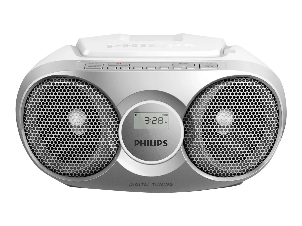 Philips CD радиокасетофон, FM/MW стерео тунер, 2 x 1 W RMS, среpcист, - image 1