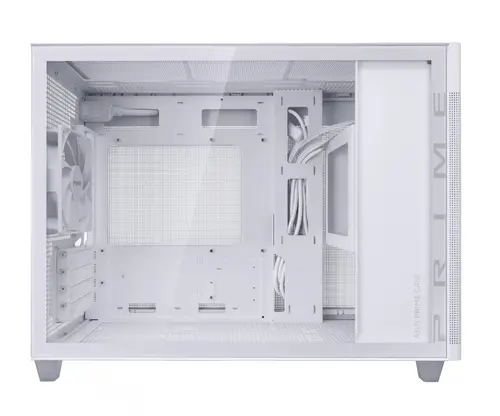 Кутия за компютър, Asus Prime AP201 TG White - image 4