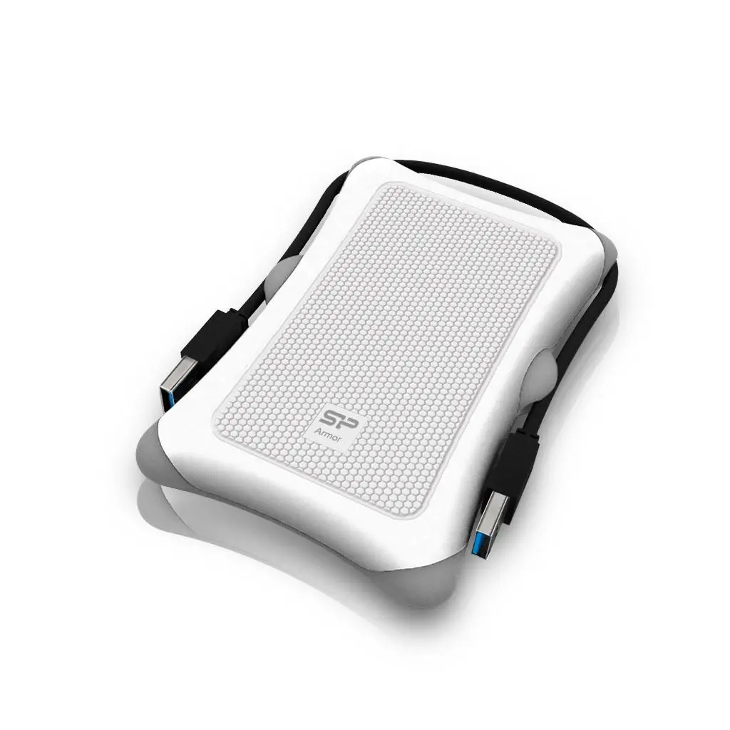 SILICON POWER Carcasă externă HDD 2.5inch A30 SATA USB 3.0 Anti-Shock Albă - image 1