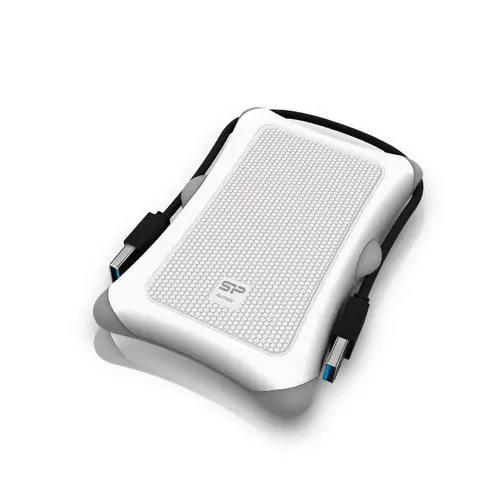 SILICON POWER Εξωτερική θήκη HDD 2.5inch A30 SATA USB 3.0 Anti-Shock Λευκή - 2