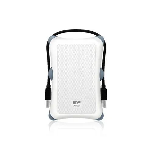 SILICON POWER Εξωτερική θήκη HDD 2.5inch A30 SATA USB 3.0 Anti-Shock Λευκή - 1